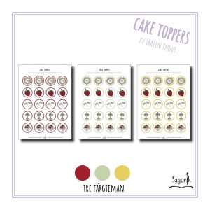 Cake toppers Midsommar