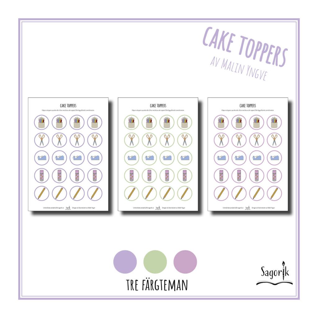 Cake toppers Pyssel