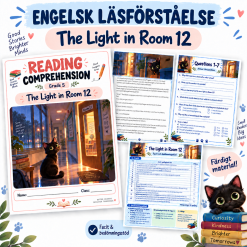 Läsförståelse på engelska / reading comprehension