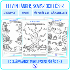 Jag är klar! – Nästa uppdrag! | 30 självgående tankeuppdrag åk 2–3