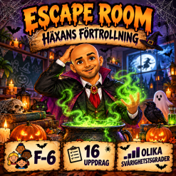 Escape Room – Halloween - Häxans förtrollning (F–6)
