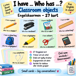 I have… Who has..? – Classroom