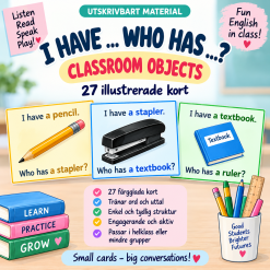 I have… Who has..? – Classroom