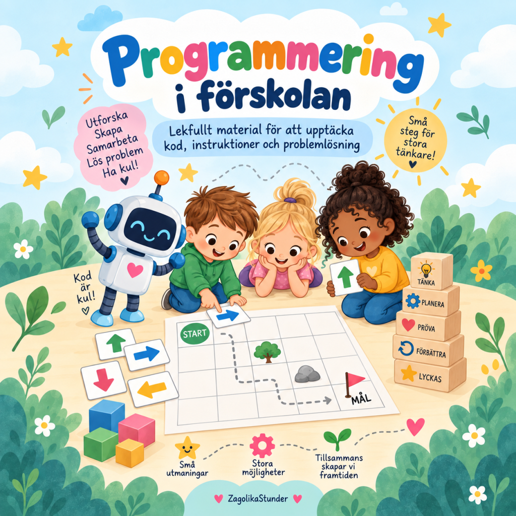 Programmering i förskolan – lekfulla kodningsövningar