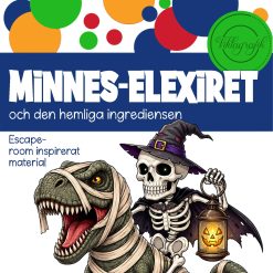 Minnes-elexiret och den hemliga ingrediensen. Esape room i Halloweenanda!