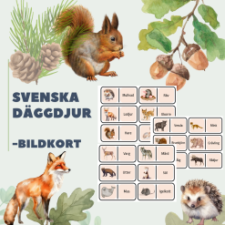 Domino: Svenska däggdjur