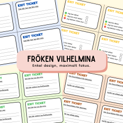 Exit Tickets – Snabba och enkla avstämningar i klassrummet!