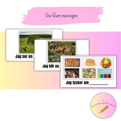 Presentation: Gör klart meningen