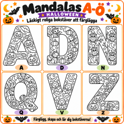 HALLOWEEN mandalas
