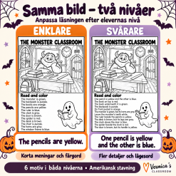 Halloween – Read and Color