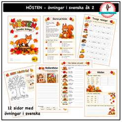 HÖSTEN övningar i svenska åk 2
