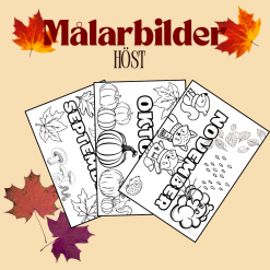 Målarbilder höst