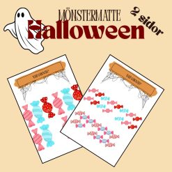 Mönstermatte halloween
