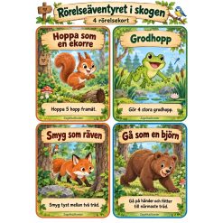 Rörelseäventyret i skogen