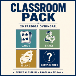 Classroom Pack: 20 färdiga engelskövningar (åk 4–6)