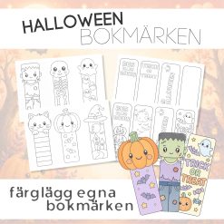 Halloween bokmärken 🎃