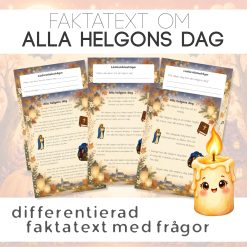 Faktatext om alla helgons dag 🎃