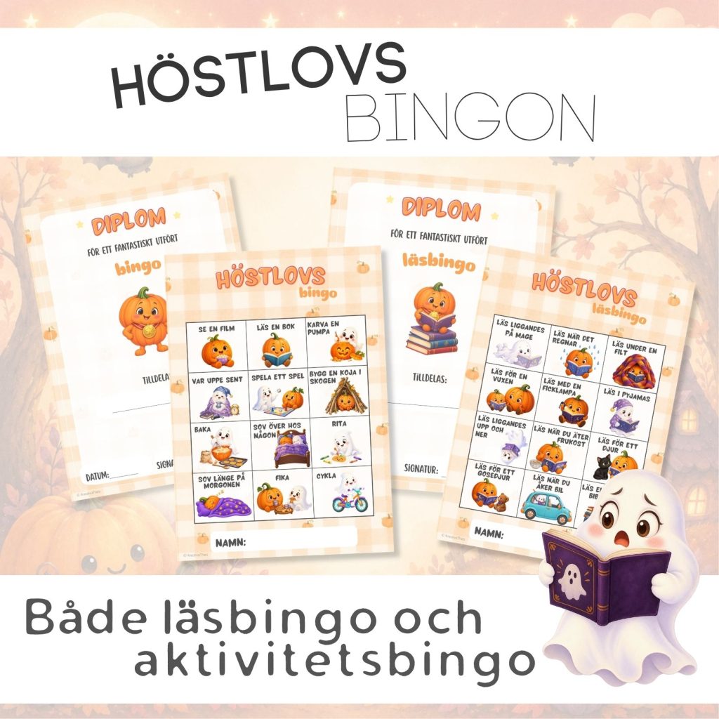 Halloween höstlovbingon 🎃