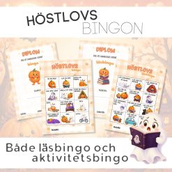 Halloween höstlovbingon 🎃