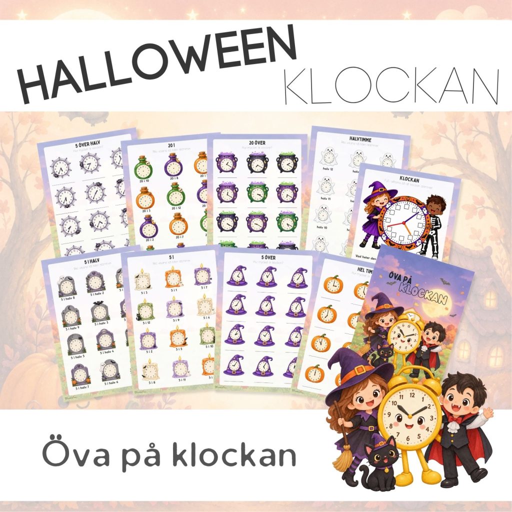 Halloween klockan🎃