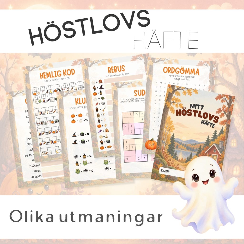 Halloween höstlovshäfte🎃