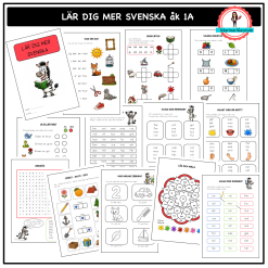 Lär dig mer svenska 1A