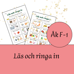 Läs och ringa in