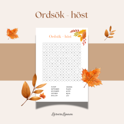 Ordsök - höst