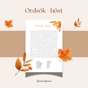Ordsök - höst
