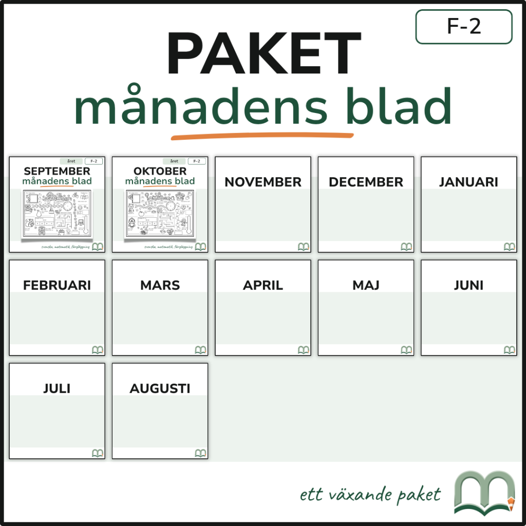 Paket – Månadens blad