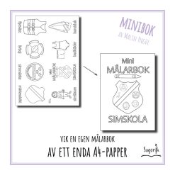Minimålarbok Simskola