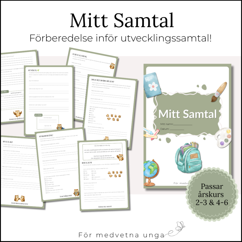 Mitt samtal – Förberedelse inför utvecklingssamtalet