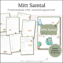 Mitt samtal – Förberedelse inför utvecklingssamtalet