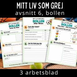 Mitt liv som grej, avsnitt 6, bollen