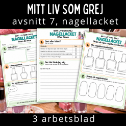 Mitt liv som grej, avsnitt 7, nagellacket