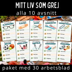 Paket "Mitt liv som grej" alla 10 avsnitt från UR Play