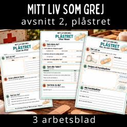 Mitt liv som grej, avsnitt 2, Plåstret