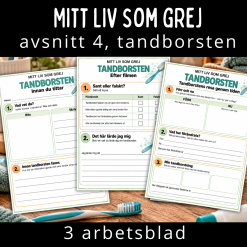 Mitt liv som grej, avsnitt 4, tandborsten