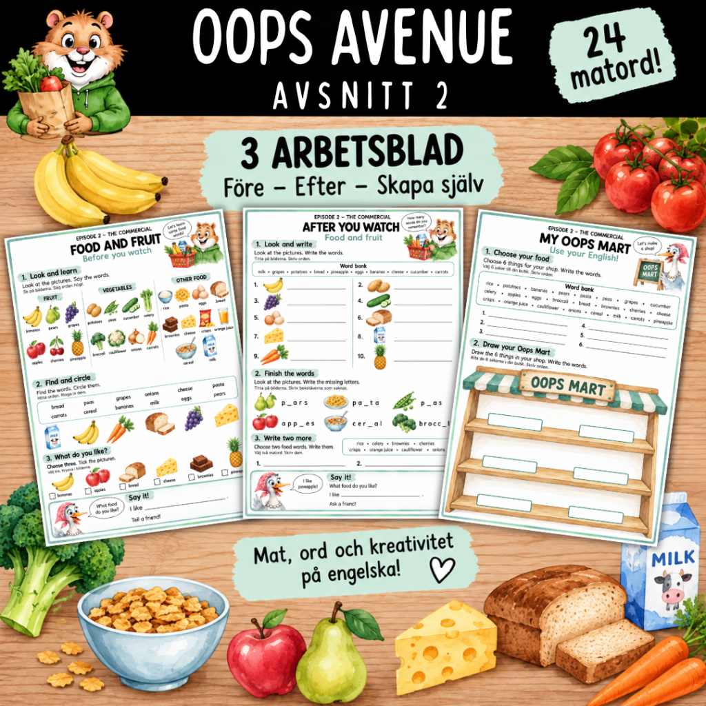 Oops Avenue, episode 2: The commercial