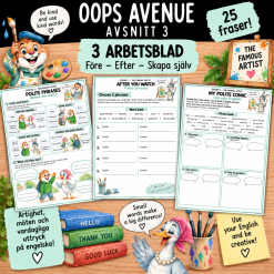 Oops Avenue, episode 3: The Famous Artist
