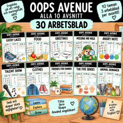 Oops Avenue! Ett paket med material till alla 10 avsnitt!