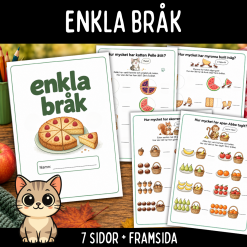 Enkla bråk med bilder