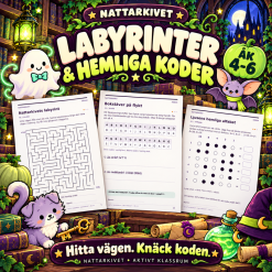 Halloween åk 4–6 – Nattarkivet med 40 aktiviteter