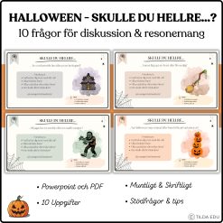 Halloween – Skulle du hellre...? | 10 diskussions- & skrivövningar