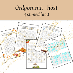 Ordgömma, höst