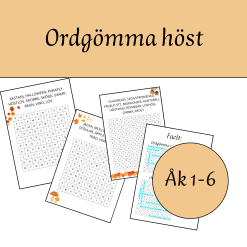 Ordgömma, höst