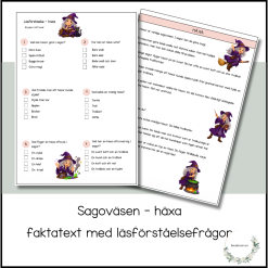 Sagoväsen - häxa