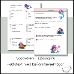 Sagoväsen - sjöjungfru
