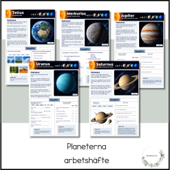 Planeterna - arbetshäfte