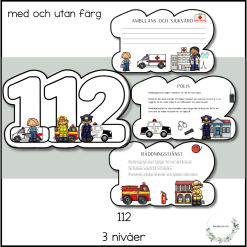 112 - 3 nivåer